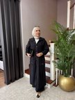 %100 Lyocell Kumaş Cupra Efektli Kap Pantolon Takım – Siyah,Gri, Mavi, Vizon, Lacivert | Rahat Kalıp Büyük Beden Tesettür Takım