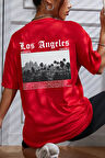 Uyguntarz Unisex Los Angles Tasarım Tshirt