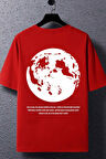Uyguntarz Unisex The Moon Baskılı T-shirt