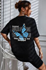Uyguntarz Unisex Kelebek Baskılı T-shirt