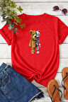 Uyguntarz Unisex Boys Bear Baskılı T-shirt