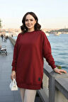 Bordo İki İplik Tunik 30644BR