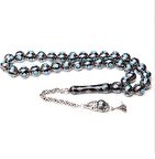 925 AYAR GÜMÜŞ ERZURUM OLTU TAŞINA FİRUZE İŞLEMELİ TESBİH