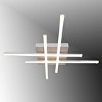 TT036-BY TT Aydınlatma Hashtag Modeli Mat Beyaz ( 3 Renk Işık Modüllü ) Led Avize