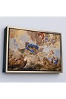 Ahşap Çerçeveli Floransa, İtalya Palazzo Medici'Nin Tavan Panoramik Görünüm Tablosu-7239