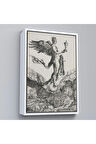 Ahşap Çerçeveli Albrecht Dürer - Nemesis Tablosu-7362