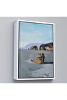 Ahşap Çerçeveli Salvador Dali - Adolescence Tablo-7391