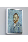 Ahşap Çerçeveli Vincent Van Gogh Otoportre Tablo-7446