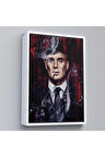 Ahşap Çerçeveli Thomas Shelby - Tommy Shelby Tablo-7842