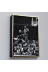 Ahşap Çerçeveli Michael Jordan Tablo-7851