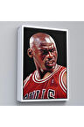 Ahşap Çerçeveli Michael Jordan Tablo-7928