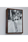 Ahşap Çerçeveli Cindy Crawford Tablosu-7976