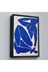 Ahşap Çerçeveli Henri Matisse - Blue Nude Tablo-8082