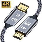 4K DP To HDMI Kablo 1.8 M ZR842