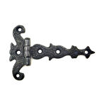 Antika Tarz Dekoratif Pirinç Kuyruklu Kelebek Menteşe - 63x100 Mm, Oksit