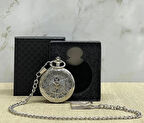 Özel Kutulu Gümüş Köstekli Saat Alk4672