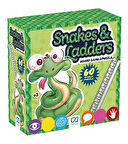 Snakes Ladders 60 Parçalı Puzzle - Mavi Su Dünyası
