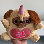 Peluş Köpek Görünümü Renkli - Mavi Su Dünyası