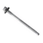 Panel Vidası 5.5X120 6 Deler Pullu Çatı Vidası 10 adet Matkap Uçlu DIN7504K
