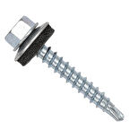 Trapez Vida 6.3X60 Pullu Çatı Vidası 50 adet Matkap Uçlu DIN7504K