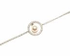 925 Ayar Gümüş İnci Zincir Bileklik