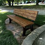 Kompozit Oturma Bankı, Dış Mekan Park Bankı