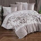 Clasy Ranforce Nevresim Takımı Çift Kişilik Falmari v1 Bej