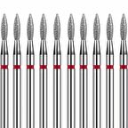 Adanil 10'LU ATEŞ KIRMIZI ELMAS FREZE UÇ