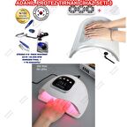 Adanil Protez Tırnak Cihaz Seti Strong Freze Sun X15 Max UV Led ve Toz Toplama