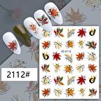 Adanil Sonbahar Yaprak Başak Sticker J0-2112