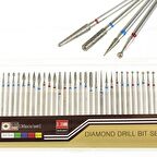 RUS ELMAS FREZE UÇ SETİ 30'LU