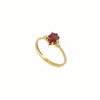 Yakut Kırmızı Eklem Yüzüğü