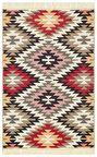Eko Halı Arya Ar 33 Red Yıkanabilir Çift Taraflı Modern Desenli Dokuma Kilim