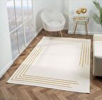 Çam Halı Scarlet SC003A Gold Modern Desen Salon Halısı