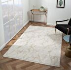 Çam Halı Scarlet SC012A Vizon Modern Desen Salon Halısı