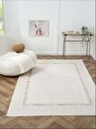 Çam Halı Otto OT003A Krem Modern Desen Salon Halısı