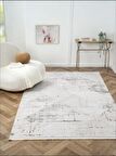 Çam Halı Otto OT007G Gri Modern Desen Salon Halısı