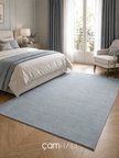 Eko Halı ZEN 01 BLUE Hav Toz Vermez Yumuşak Dokulu Salon Halısı Oturma Odası Halısı Yatak Odası Halısı Çocuk Odası Halısı Koridor Halısı Mutfak Halısı Modern Makine Halısı