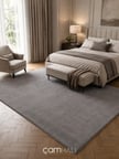 Eko Halı ZEN 01 ANTHRACİTE Hav Toz Vermez Yumuşak Dokulu Salon Halısı Oturma Odası Halısı Yatak Odası Halısı Çocuk Odası Halısı Koridor Halısı Mutfak Halısı Modern Makine Halısı