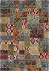 Çam Halı Gloria TD756 Multi Patchwork Desen Dokuma Saçaklı Kilim