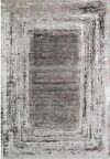 Çam Halı Gloria TD798 Antrasit Art Deco Modern Desen Dokuma Saçaklı Kilim