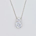 Swarovski Taş Pırlanta Montür Tasarım Kaplama İkili Işıltı Gümüş Kolye 