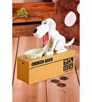 parar yiyen Köpek kumbarası, bozuk para yiyen köpek, aç köpek 