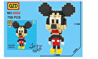 Mickey Mouse 758 parça mini blocks
