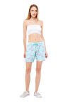 Desenli Deniz Şortu 6112