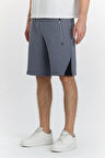 Erkek Polycotton Şort Gri 6048-G