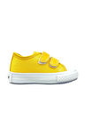 Işıklı Taban Erkek Keten Ayakkabı Sarı