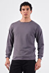 Antrasit    Erkek Sweatshırt - Regular Fit