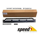 SPEED 1U 24port Cat6 Utp Patch Panel + Kablo Düzen SP-CU624