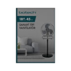 BOTECH 18" 3in1 Vantilatör
